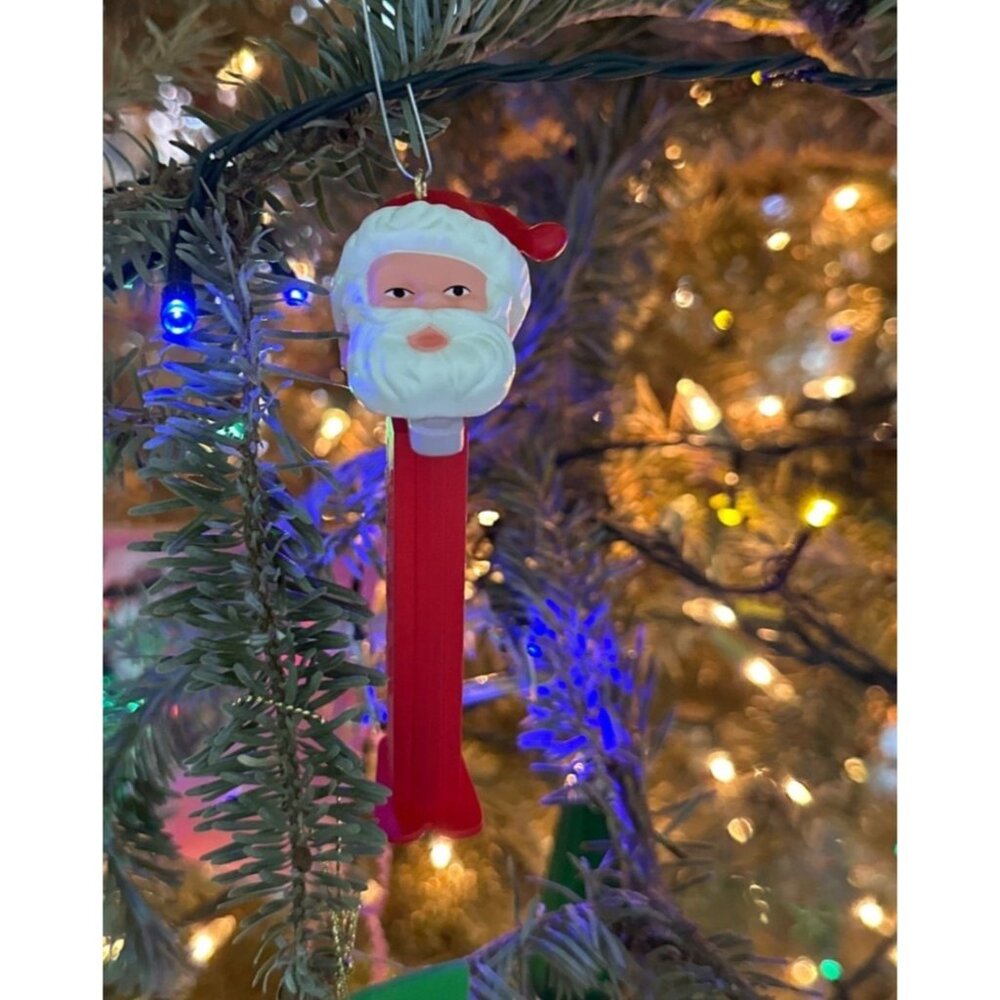 Vintage Hallmark Keepsake PEZ Santa Ornament 1995 Christmas Decoration Holiday